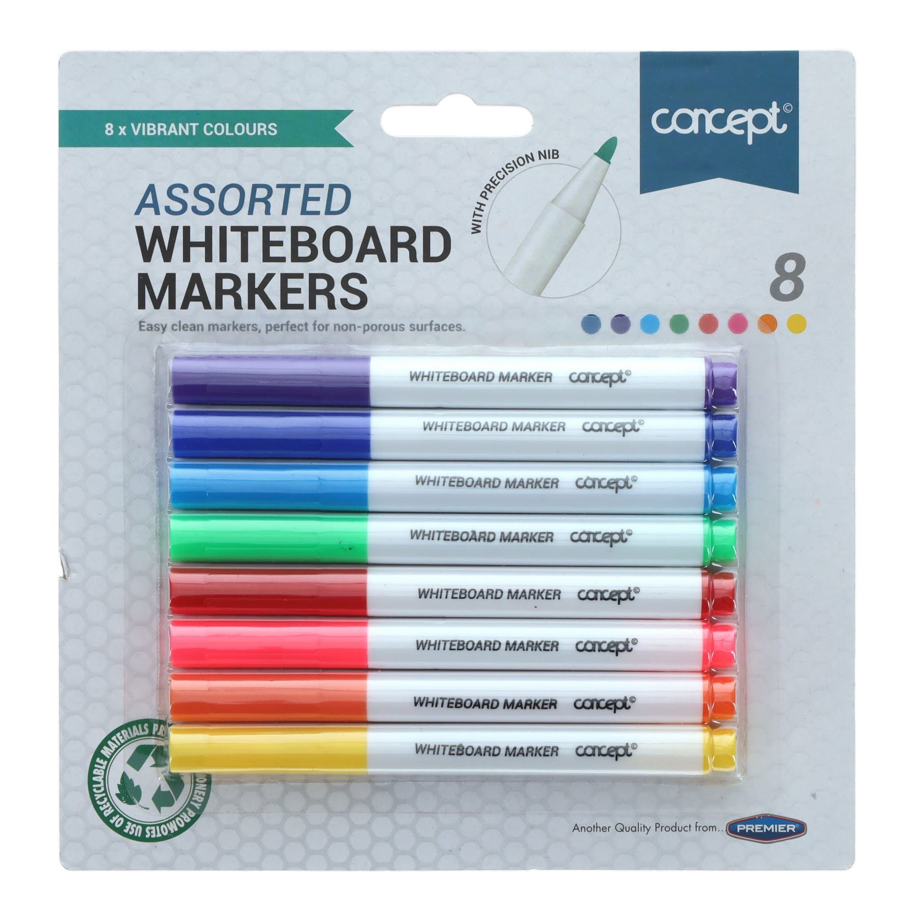 STAEDTLER Lumocolor Whiteboard Marker Pack of 8